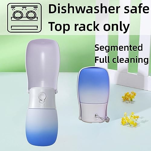 Portable Dog Water Bottle with Activated Carbon Filter 10 oz A157907