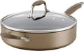 Hard-Anodized Nonstick Sauté Pan, 5-Quart, Bronze G26663