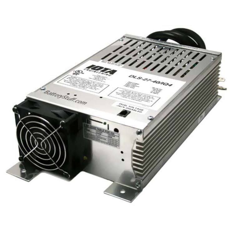 24 Volt 40 Amp 4 Stage Automatic Battery Charger Power Supply P52026