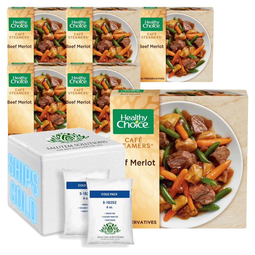 9.5 oz Frozen Beef Merlot Meal, Pack of 6 B376660
