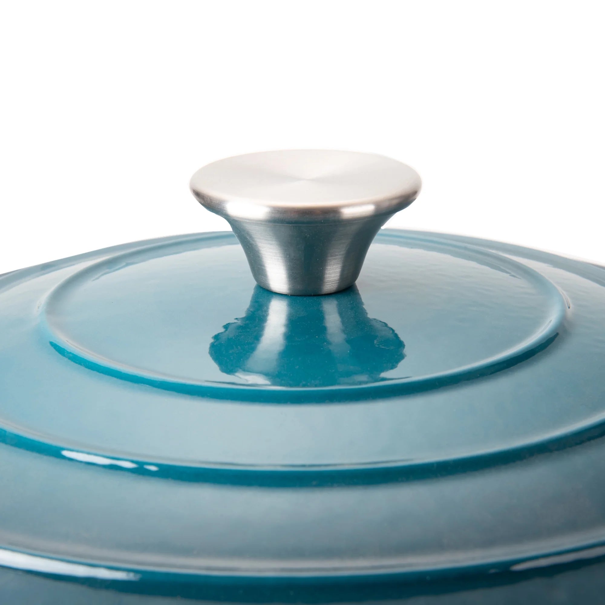 5.5 Quart Enameled Cast Iron Dutch Oven, Navy N5718