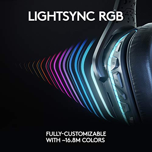 Black 7.1 Surround Sound PC Gaming Headset G35841