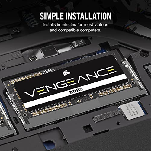 16GB DDR5 4800MHz CL40 SODIMM RAM L4586