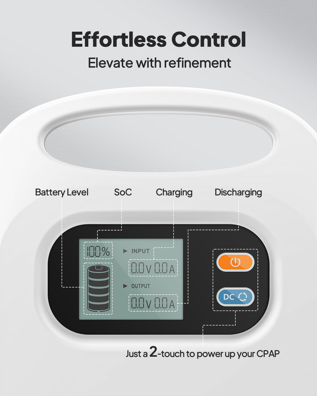 297Wh CPAP Battery Backup Power Bank J58678