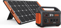 Solar Generator 1000 with 2 SolarSaga 100X, 1000W AC Outlets, Lithium Battery Pack T691222