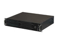 Black Aluminum Steel 2U Rackmount Server Case Y319578