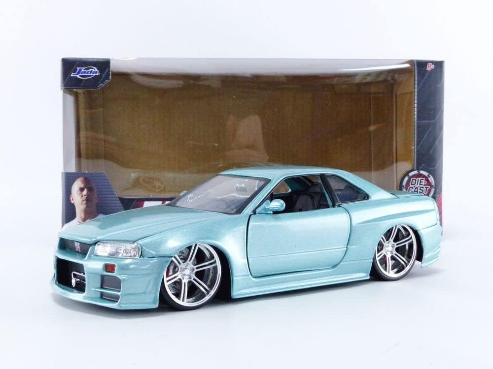 1:24 Blue Green Die-cast Car X775