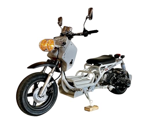 50cc Stretched Scooter Automatic Transmission Wide 205/30-12 Rear Tire Street Legal Moped H293