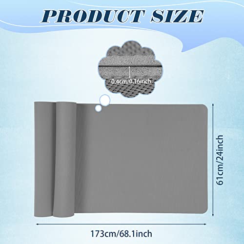 10 Pack 68'' x 24'' x 4mm Thick Non Slip Yoga Mats Z140600