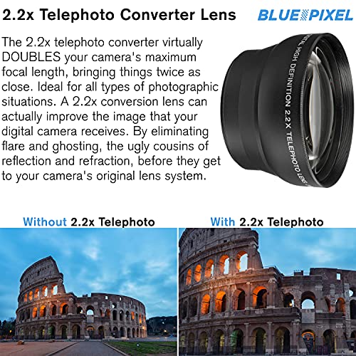 Mirrorless Camera with RF-S 18-45mm f/4.5-6.3 STM Lens + Wide Angle & Telephoto Lenses + 64GB Memory + 3pc Filter Kit + Case + Flash + Tripod G235680