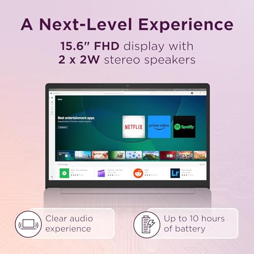 15.6" FHD Chromebook with 8GB RAM and 128GB Storage V575618