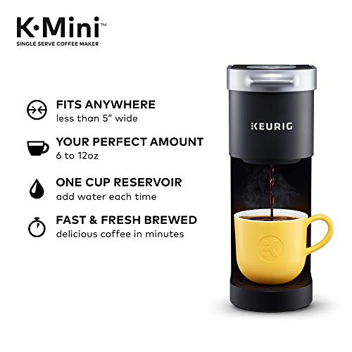 Single Serve K-Cup Pod Coffee Maker, 78oz Removable Reservoir, Stainless Steel V9093