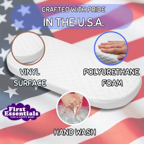 Bassinet Cradle Mattress Pad Oval 13X31 J81680