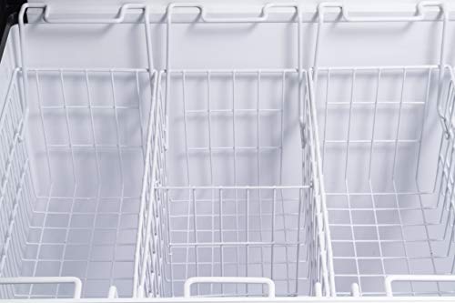 Commercial Mobile Ice Cream Display Chest Freezer P8874