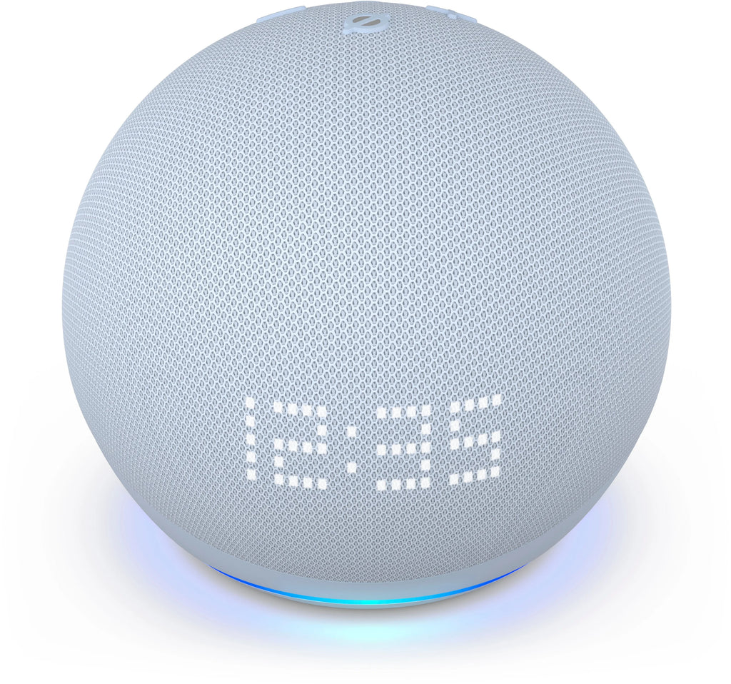 Cloud Blue Smart Speaker with Clock X4791