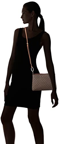 Leather Medium Triple Compartment Crossbody N381521