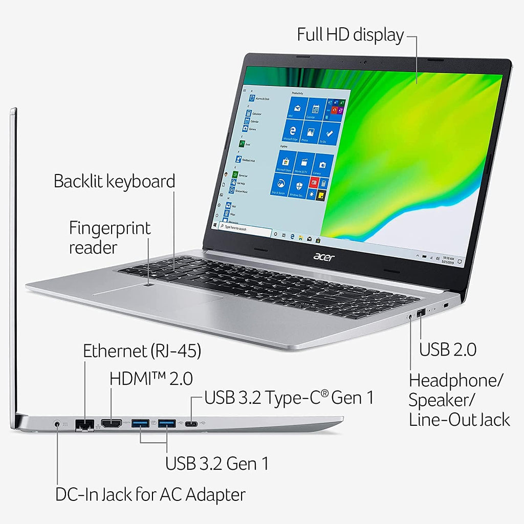 15.6" FHD IPS AMD Ryzen 3 3350U 20GB DDR4 RAM 512GB SSD Backlit Laptop A446091