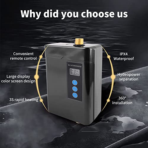 110V 3000W Under Sink Instant Hot Water Heater G280535