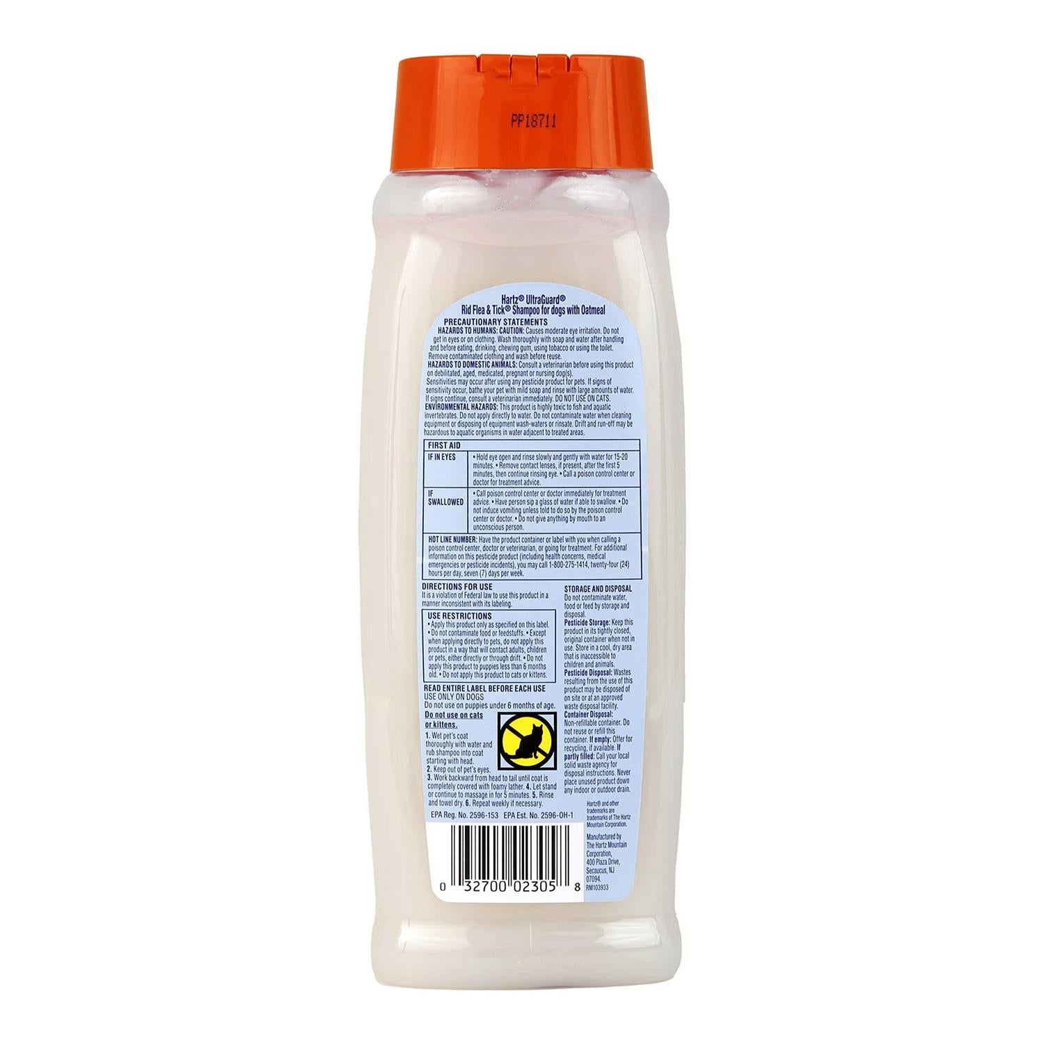Oatmeal Flea & Tick Shampoo Z7440