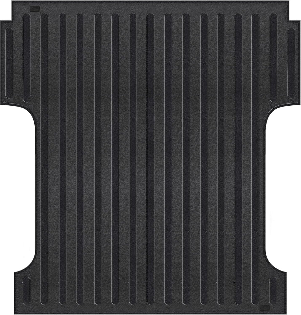 Black Heavy Duty Rubber Bed Mat for Ford F-150 5.5 Ft CrewCab Q25346