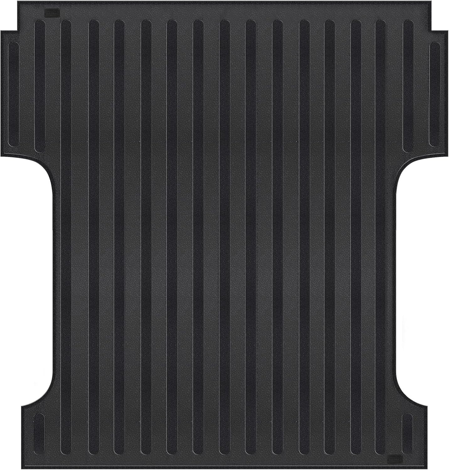 Black Heavy Duty Rubber Bed Mat for Ford F-150 5.5 Ft CrewCab Q25346