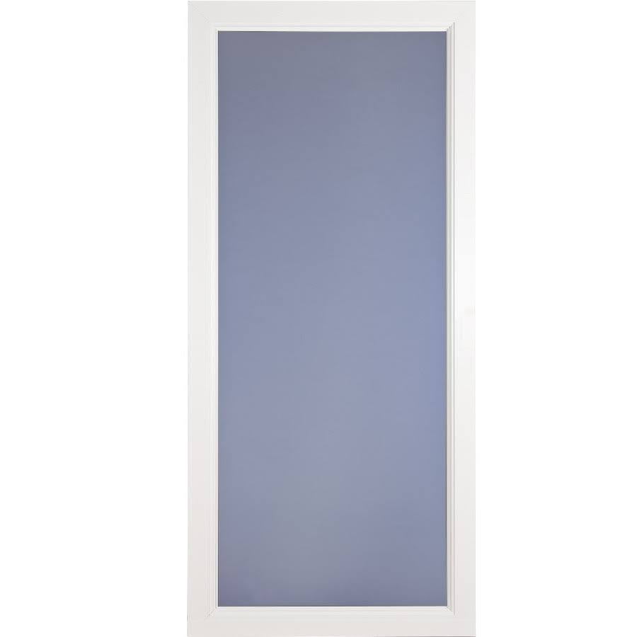 White Full-view Aluminum Storm Door N570326