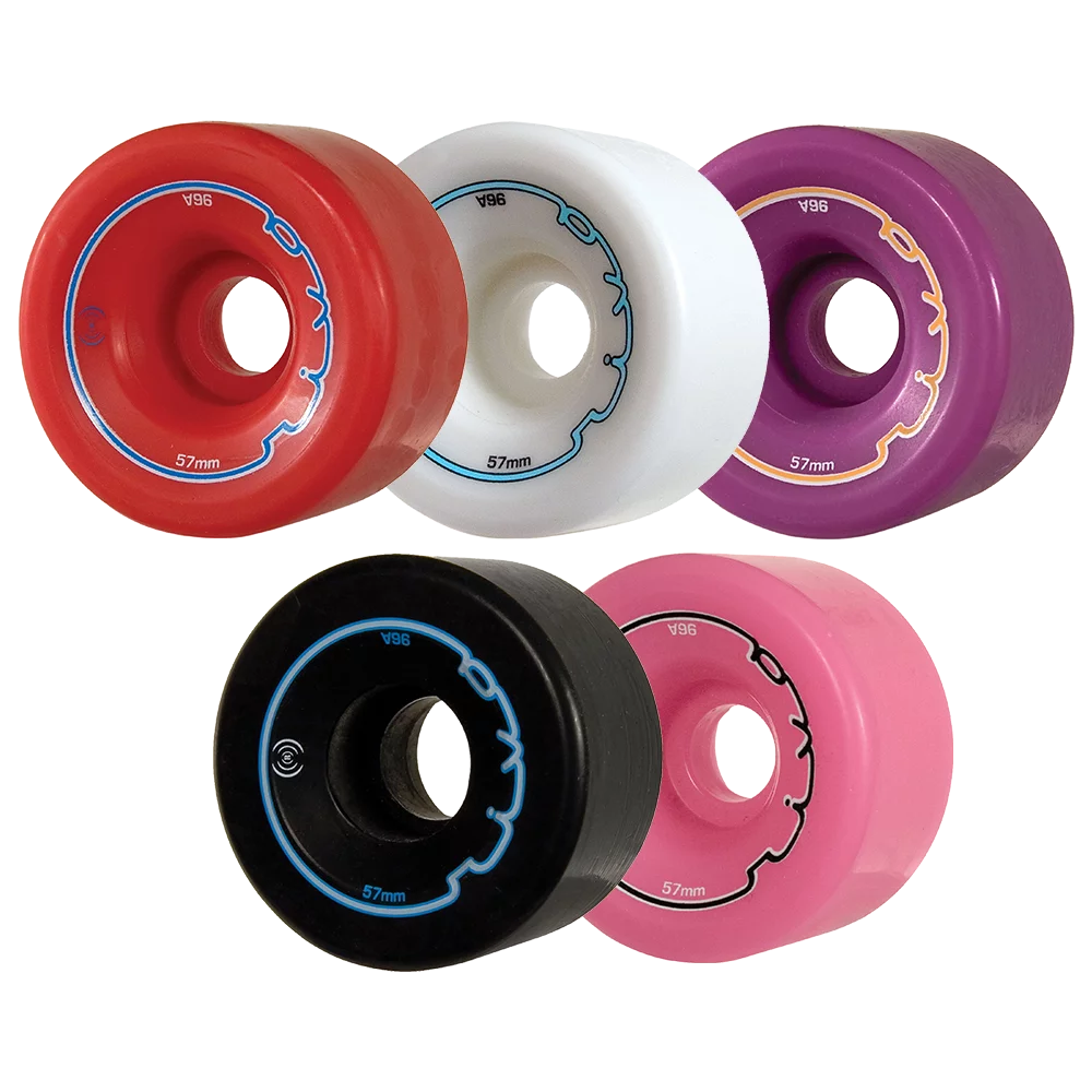 Set of 4 Artistic Skate Wheels O716