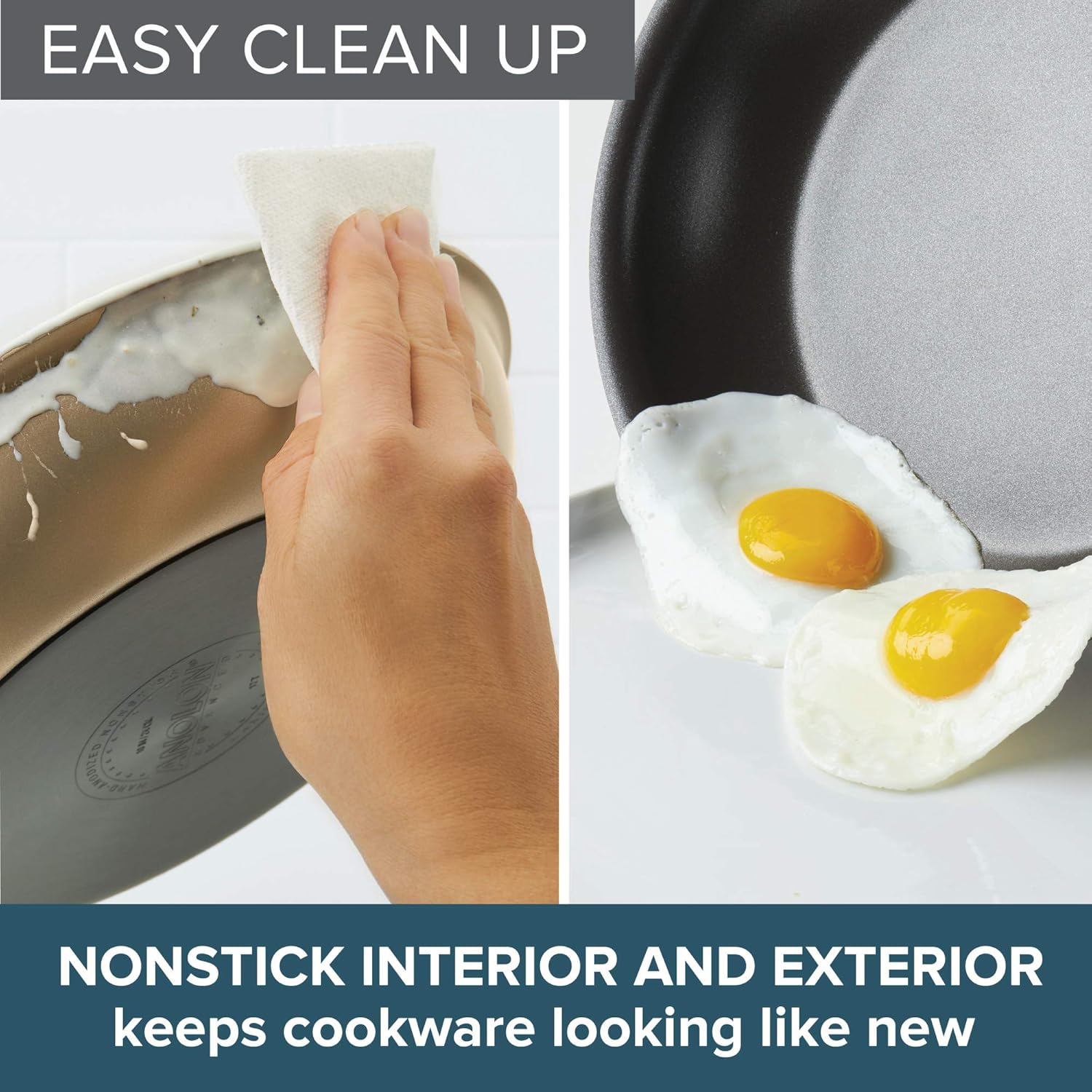 Hard-Anodized Nonstick Sauté Pan, 5-Quart, Bronze G26663