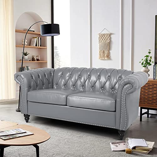 Beige Velvet Sofa Loveseat Chair 3 Piece Set W6541
