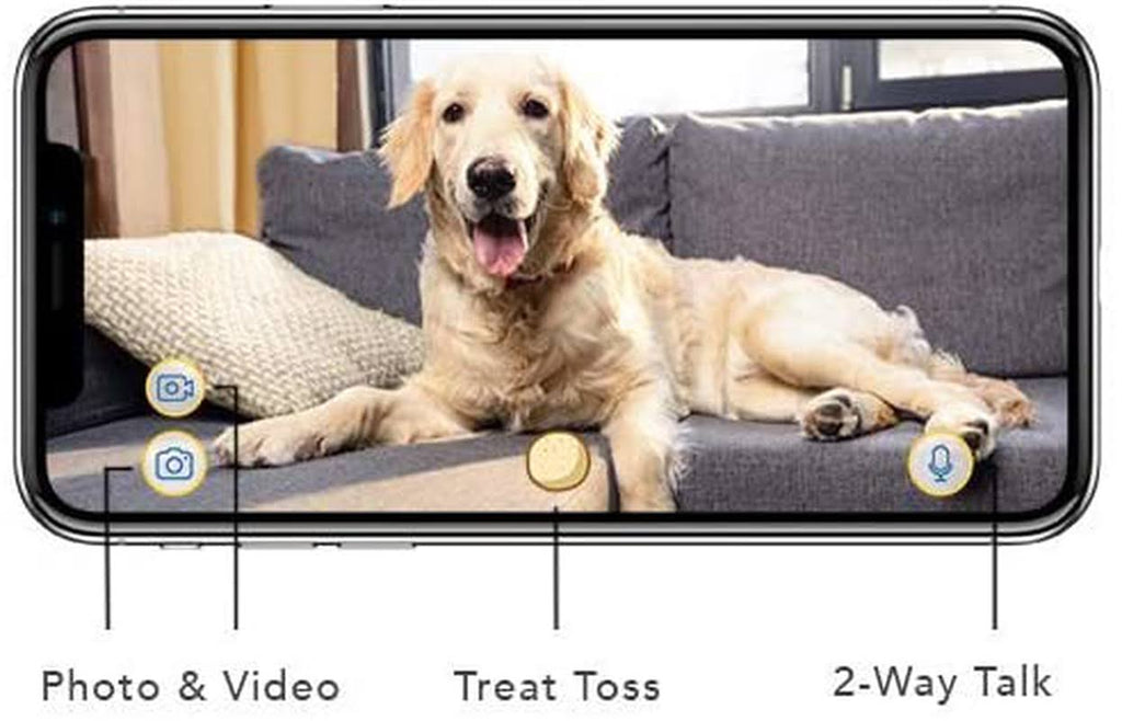 Full HD WiFi Pet Camera with 2-Way Audio V191284