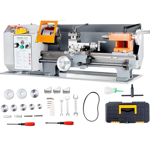 7'' x 13.78'' Metal Lathe with Tool Box T4464