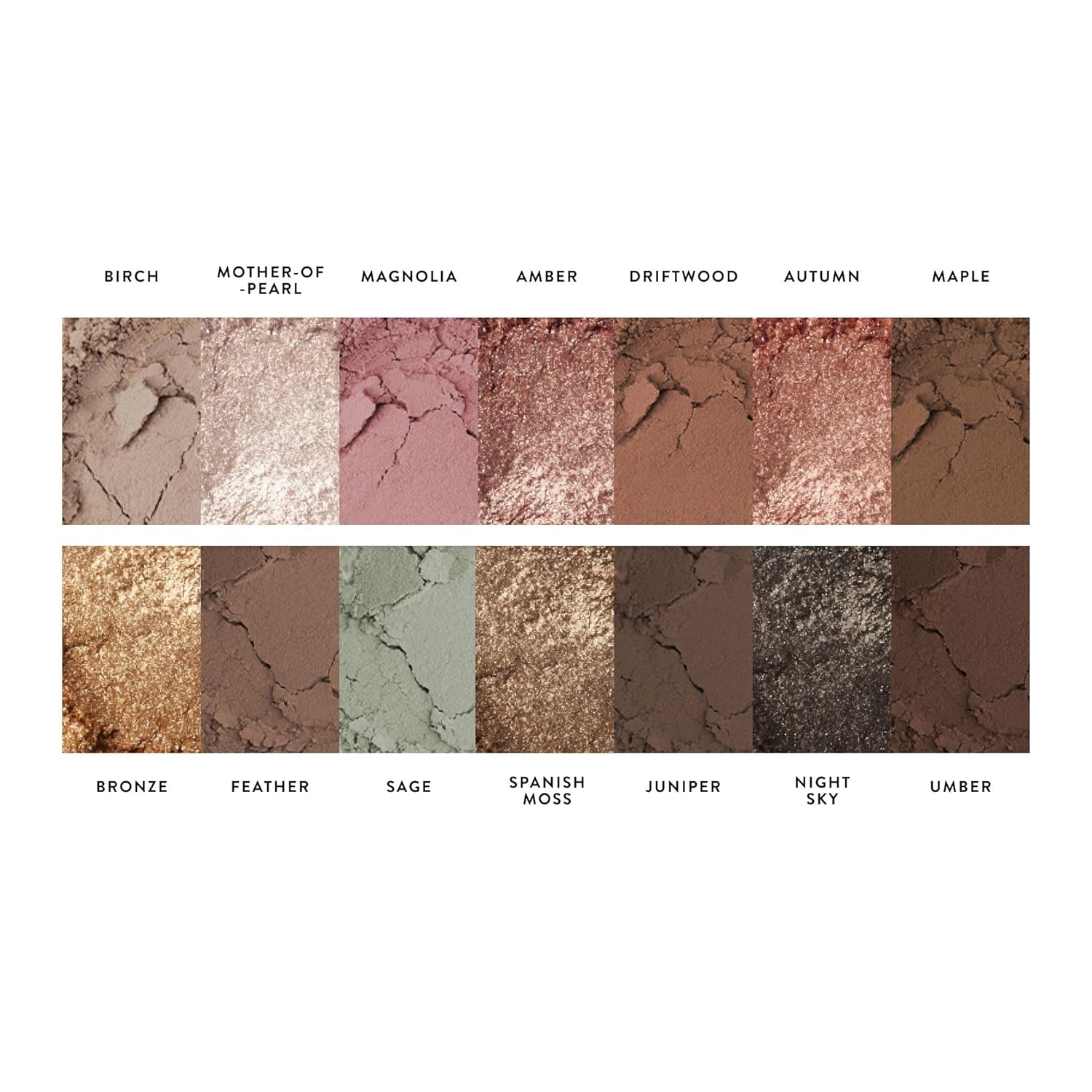 14 Pigmented Eyeshadows Palette H4534