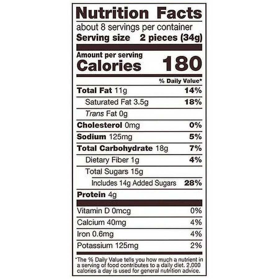 9.6 OZ Peanut Butter Candy Hearts Pack of 2 H285