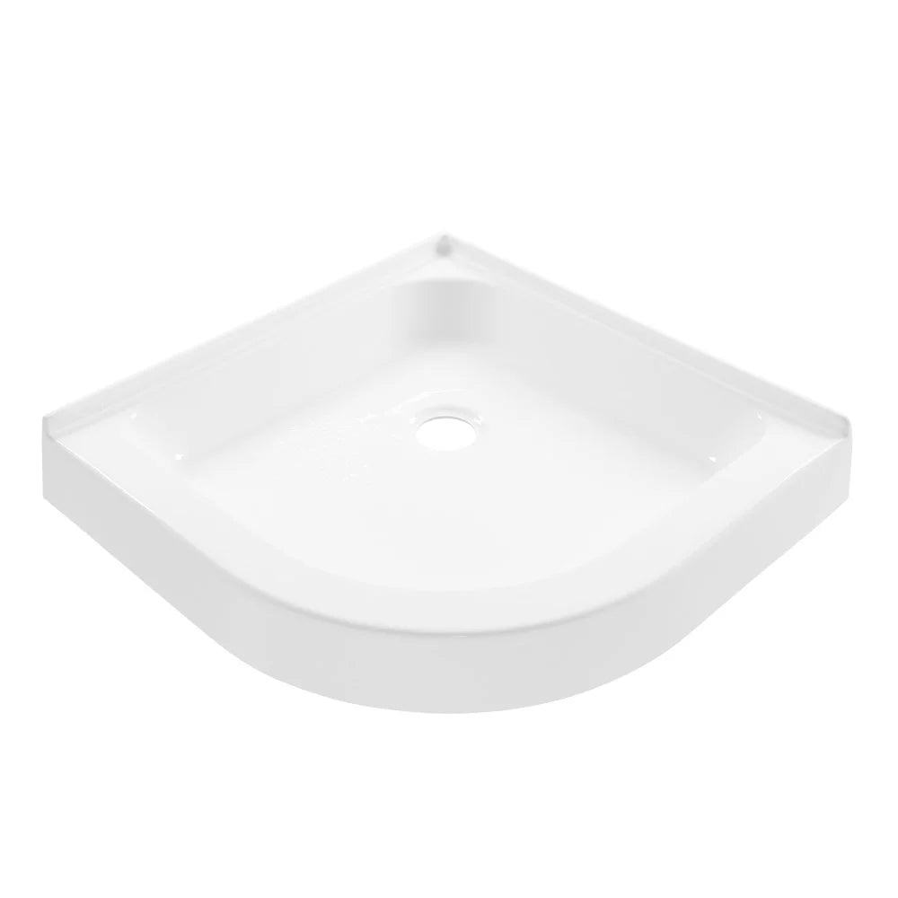 32 x 32 Acrylic White Neo-angle Shower Base X536957