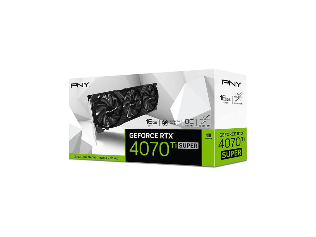 16GB Overclocked Triple Fan RTX 4070 Ti SUPER Graphics Card R7263