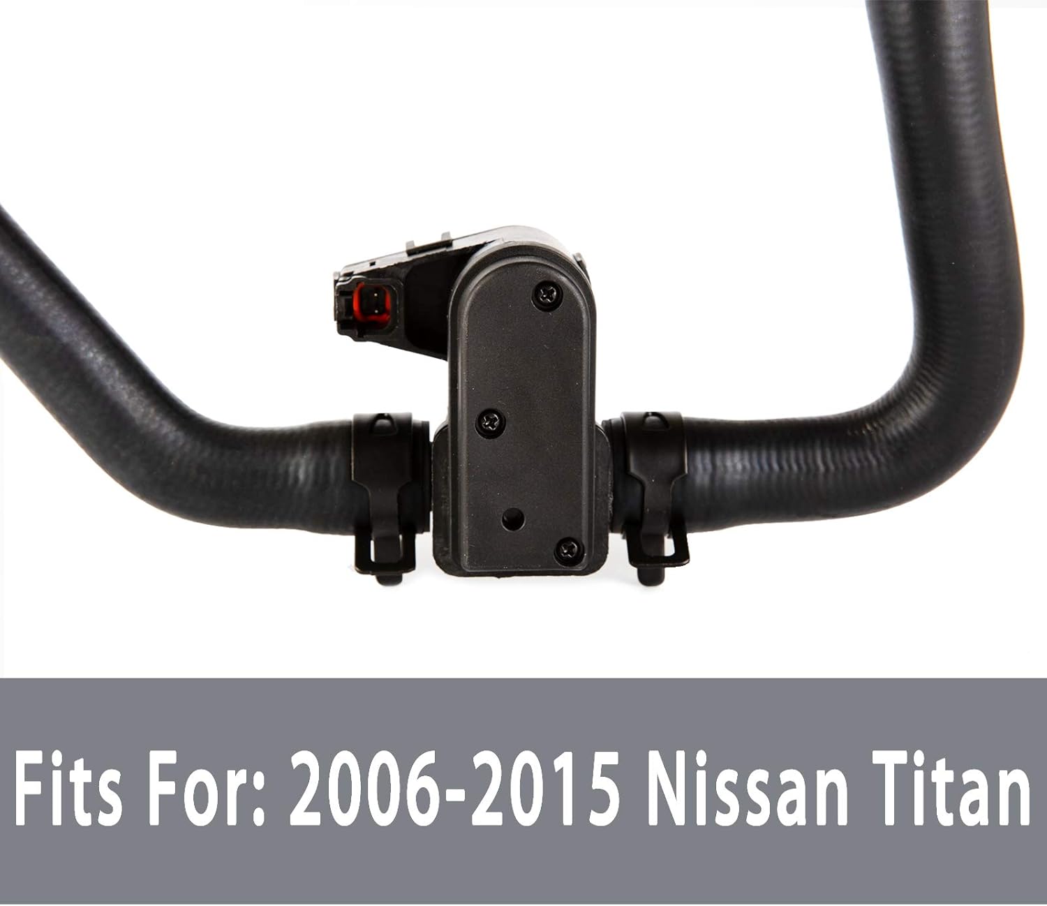 Heater Unit Inlet Hose Control Valve Compatible With Nissan Titan 5.6L 2006-2015 Pack of 2 N1851
