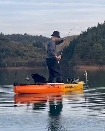 9ft Modular Kayak with Pedal Drive Sit On Top Fishing Kayak G27100