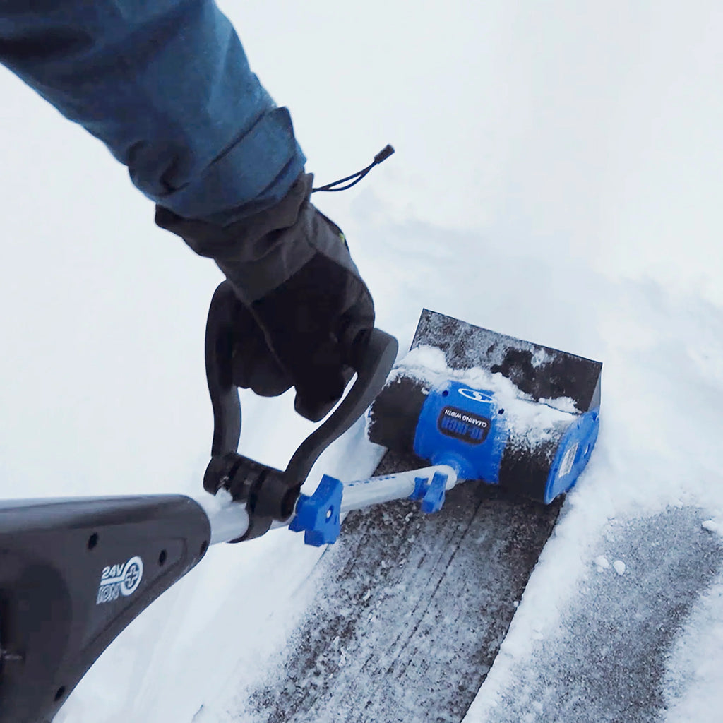 24V 10-inch Cordless Snow Shovel with 5.0-Ah Battery & Charger L9858
