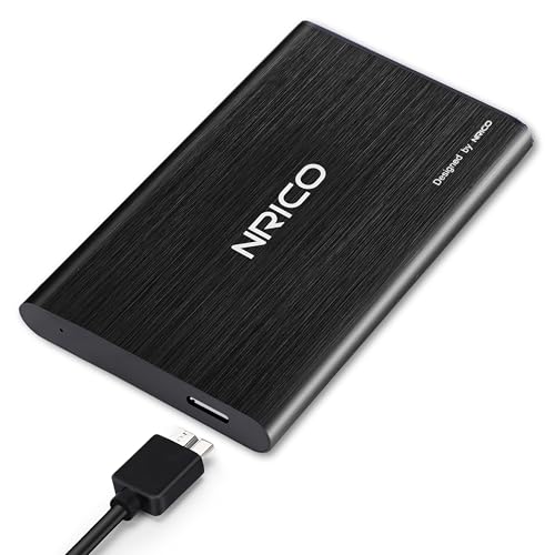 Ultra Slim 500GB Portable External Hard Drive HDD Storage Black P896