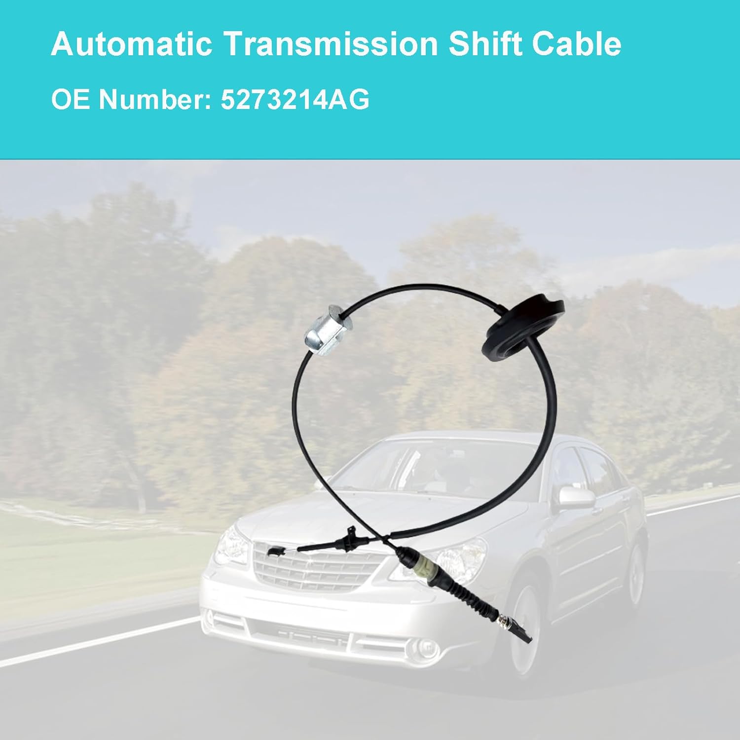 Automatic Transmission Shift Cable for Chrysler 200 2011-2014 U371