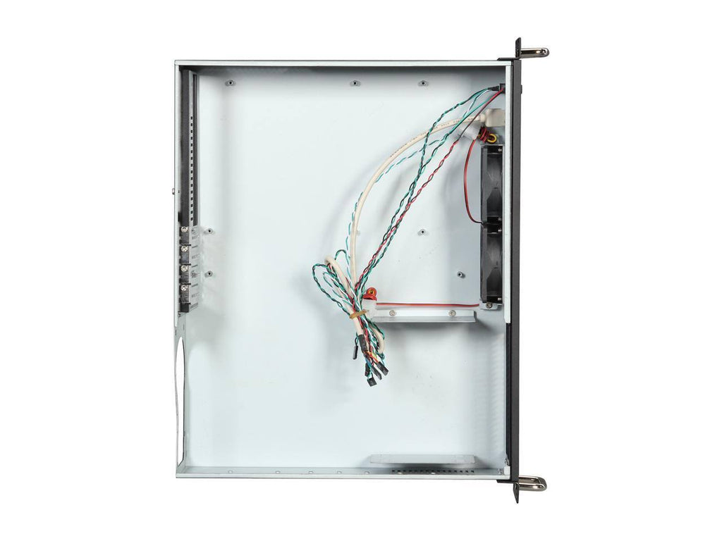 Black Aluminum Steel 2U Rackmount Server Case Y319578