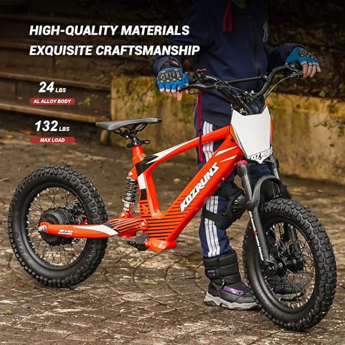 Lightweight Electric Dirt Bike, 750/850W Motor, 3-Speed Mode K29781
