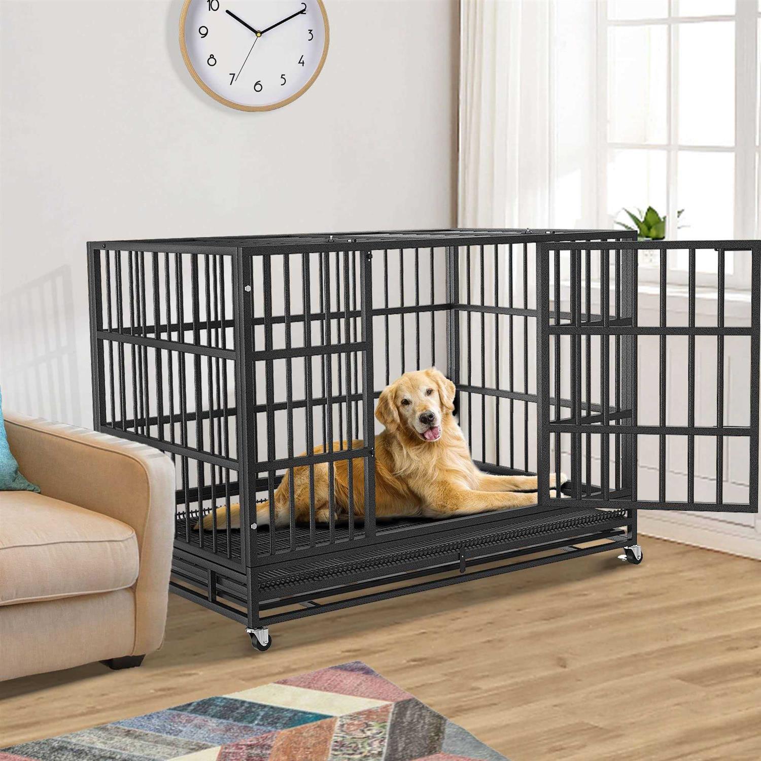 48 inch Heavy Duty Metal Dog Crate N945182
