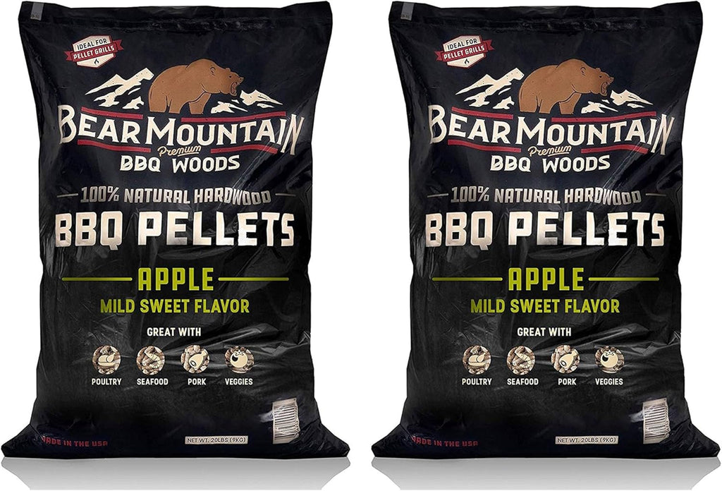 40 Pound Apple Wood Smoker Wood Chip Pellets H51715
