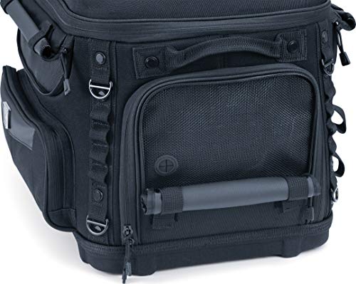 Black Large Motorcycle Pet Carrier Crate V637