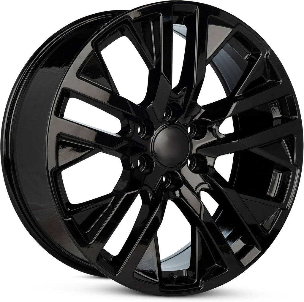 22 Inch Polished Gloss Black Rim Car Wheel P1883
