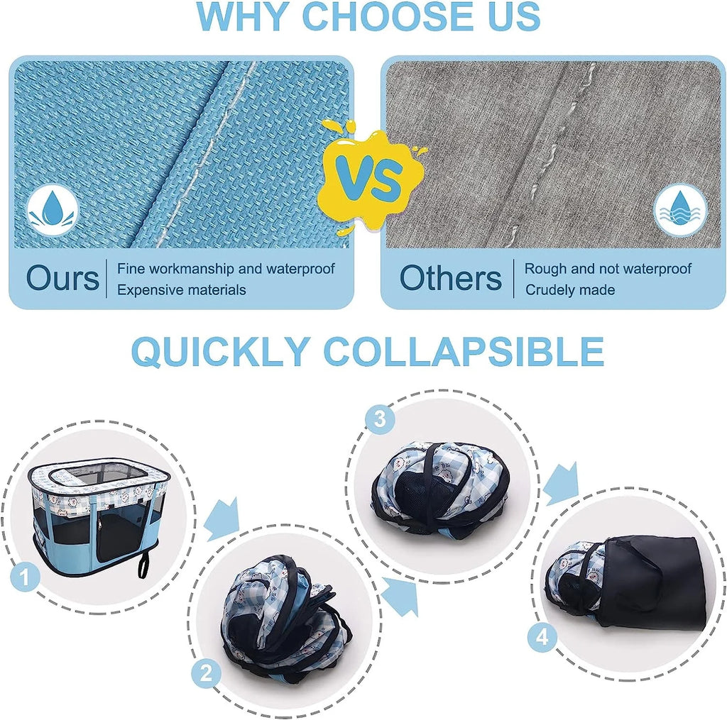 Medium Collapsible Dog Crate Y326