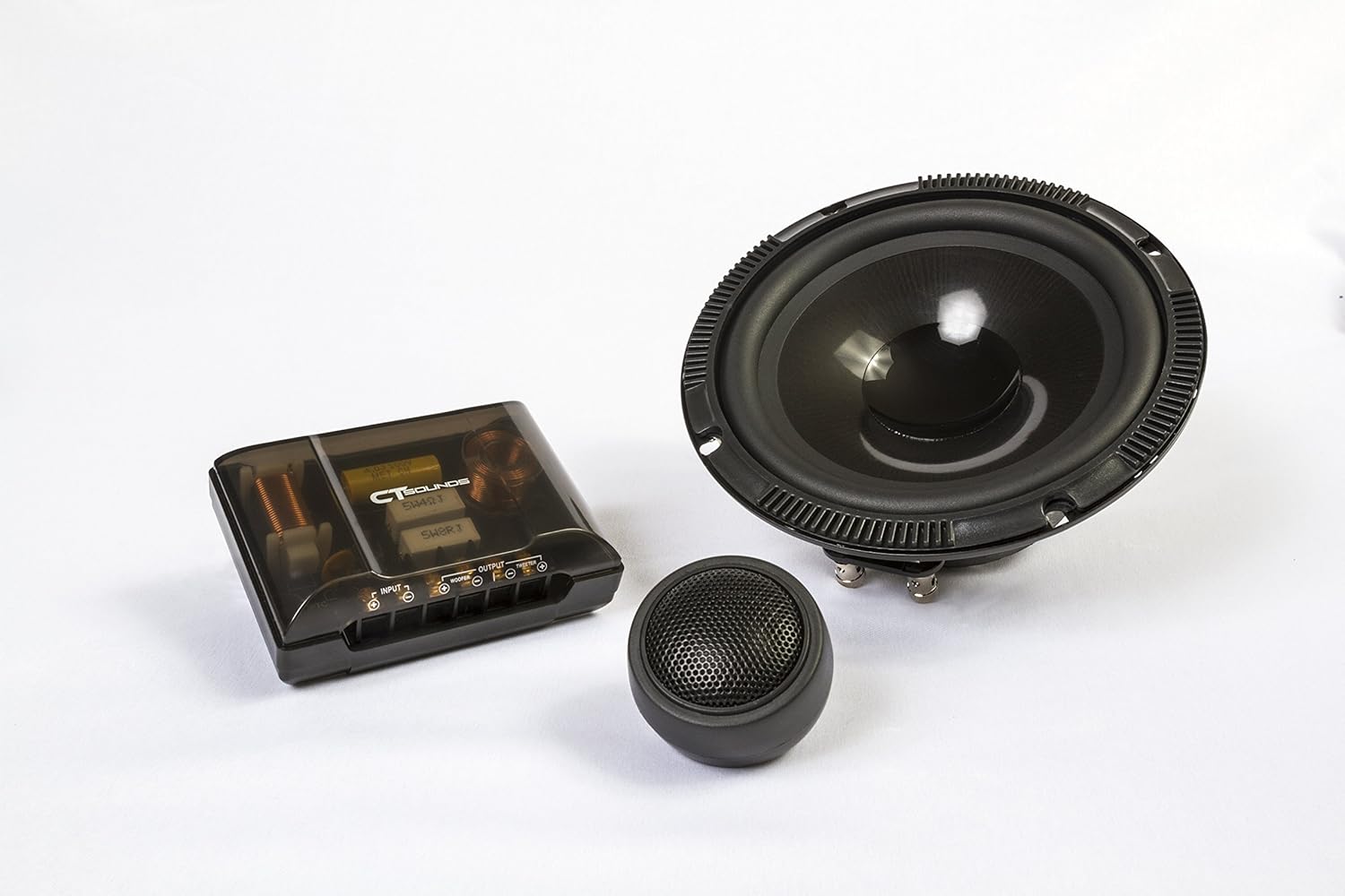 6.5" 240 Watt 2-Way Weatherproof Component Car Speaker Set B2510