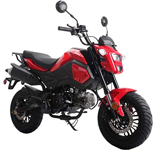 125cc Motorcycle Bike Dirt Bike Street Gas Bike Red E362