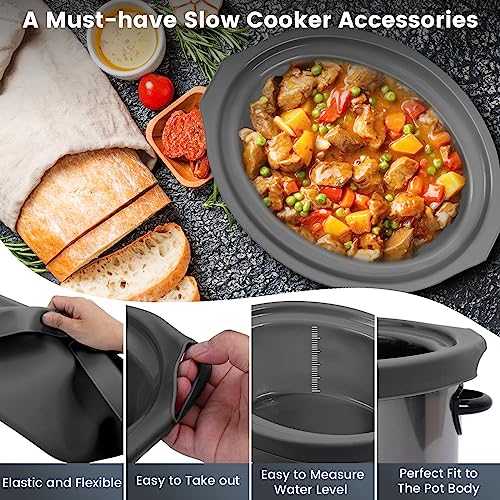 Reusable Silicone Slow Cooker Liner for 7-8 Quart U68885